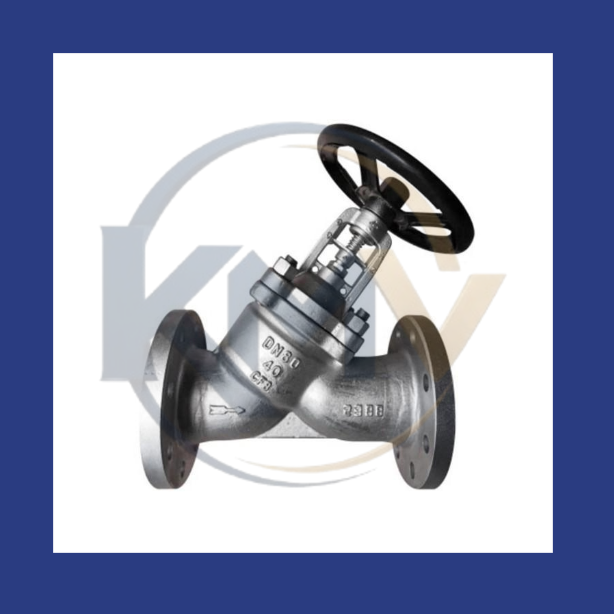 Wye Pattern Globe Valve